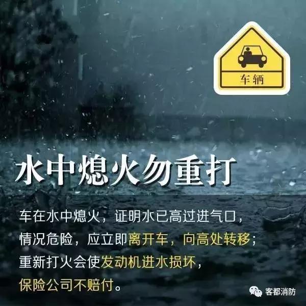 你应该知道的雨天安全常识
