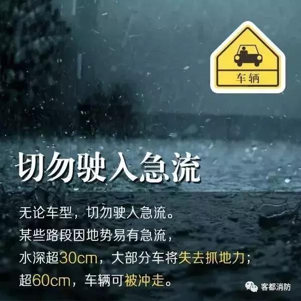 你应该知道的雨天安全常识