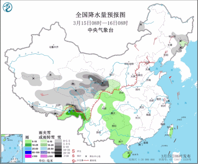 冷空气又来啦!气温急降,甘肃这些地方将出现大范围雨雪天气!