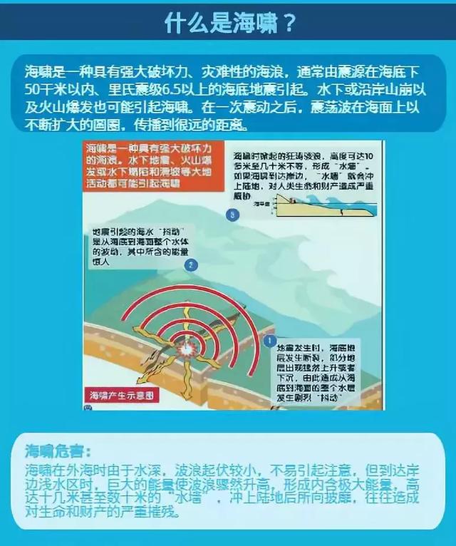 海啸中如何逃生?这些海洋灾害知识你必须知道!