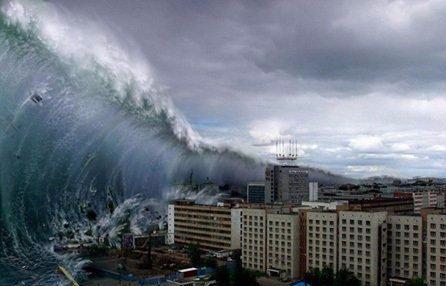 世界上最高的海啸