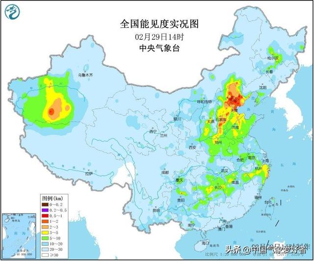 华北多地雾气弥漫，大雾预警已发出！这是不是大雪前兆？