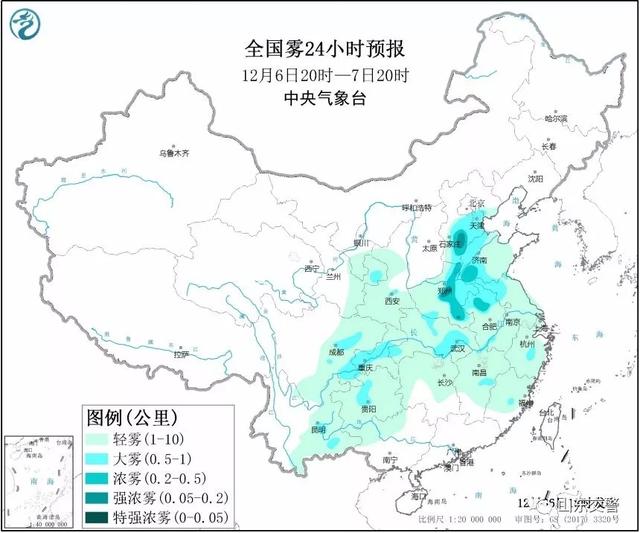 “大雪”迎大雾!山东局地出现能见度不足200米的强浓雾