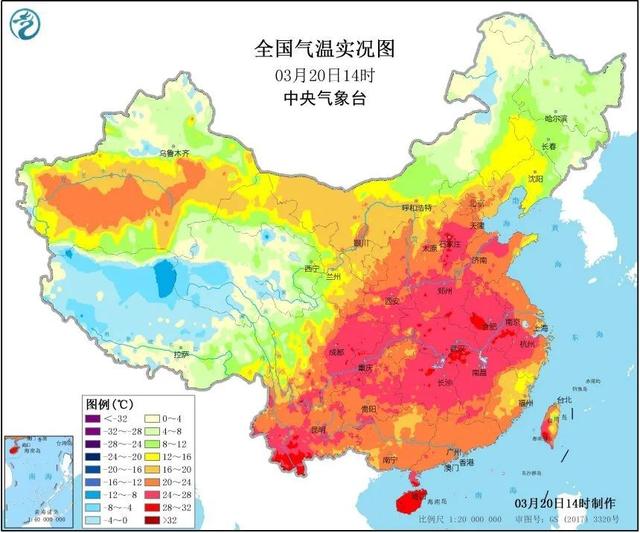 周末天气大放送!南方被雨水“承包”了 小心雷电
