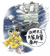 台风到来时注意避险