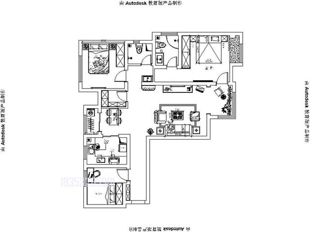 无法抗拒的韩式风情，世茂公园美地118平三居室装修设计