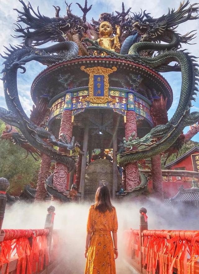 隐藏在帝都的玄幻寺庙,现场修仙走一个