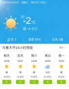 新疆乌鲁木齐明天3月26日