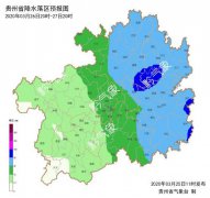 省的西南部地区阴天间多