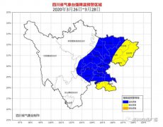 冷空气过境时伴有4~5级偏