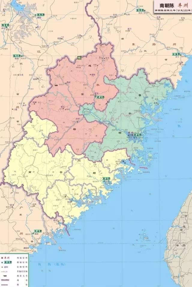 跟着历史地图游八闽,认识18万年福建历史文化(2):魏晋南朝