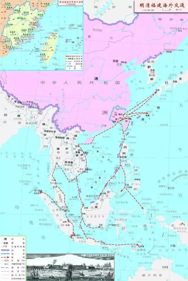 跟着历史地图游八闽,认识18万年福建历史文化(5):明清时期