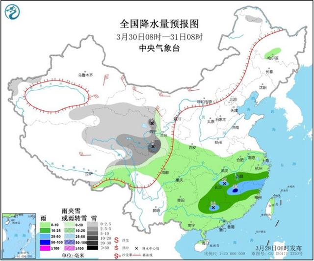 南方新一轮降雨今夜上线 北方周末暖意回归