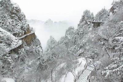 河南天气：上周末全省多个地方山区出现降雪，是时候把羽绒服再拿出来了