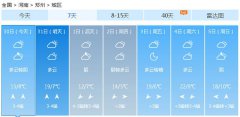 郑州今（30日）起未来七天
