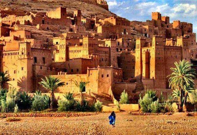 摩洛哥新晋网红景点，被称最美“沙漠村落”，好莱坞大片取景地