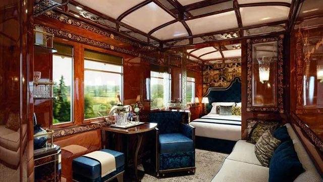 世界最“奢侈”的5列火车，如行走的五星级酒店，票价最贵达14万
