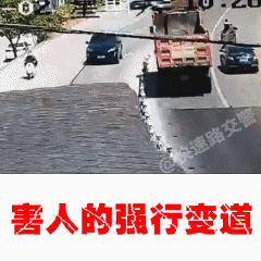 一组关于交通安全的动图,进来看看吧!