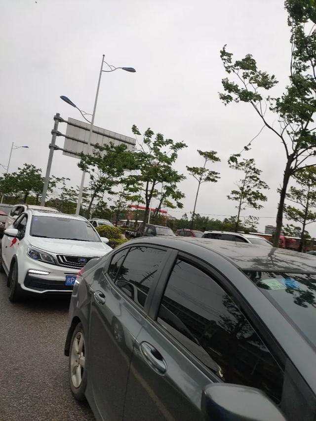 清明一大早!金海湾大道钦州西方向大塞车,还有这些路段交通管制