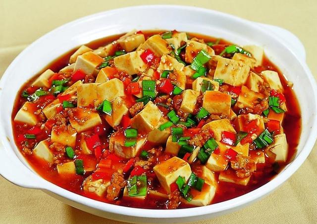 中国十大传统美食,四川的麻婆豆腐排第一