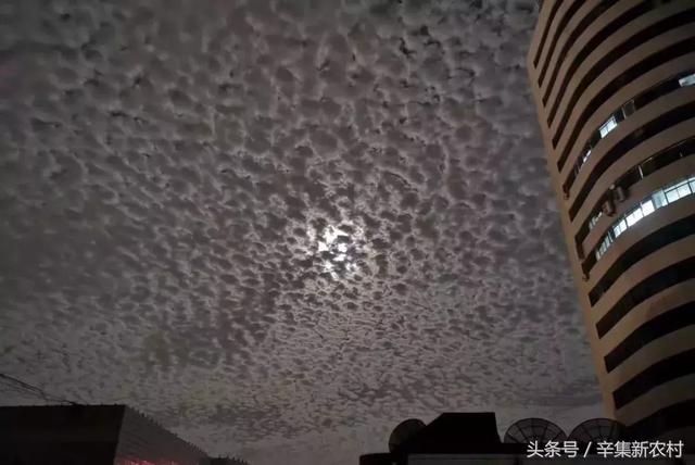 河北省辛集：夜空空惊现“地震云”？网友吵翻了！真相竟是……