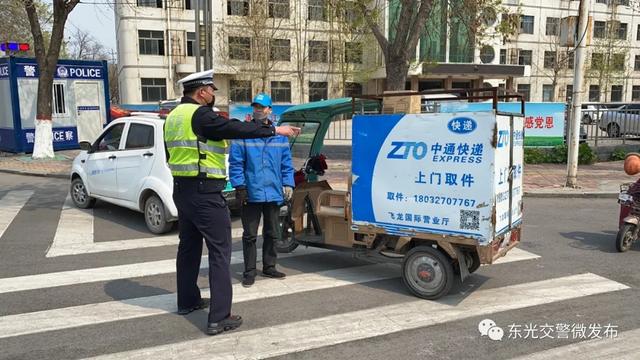 东光交警：交通秩序整治之非机动车违法治理