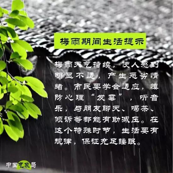梅雨这些事儿,你应该知道!