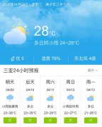 海南三亚明天4月9日起未来