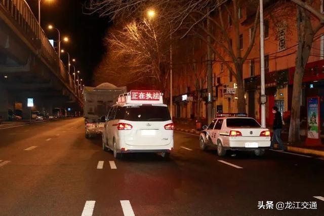 哈市交警部门重拳整治“大货车”交通违法