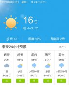 山东泰安明天4月14日起未