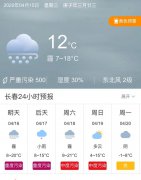吉林长春明天4月16日起未
