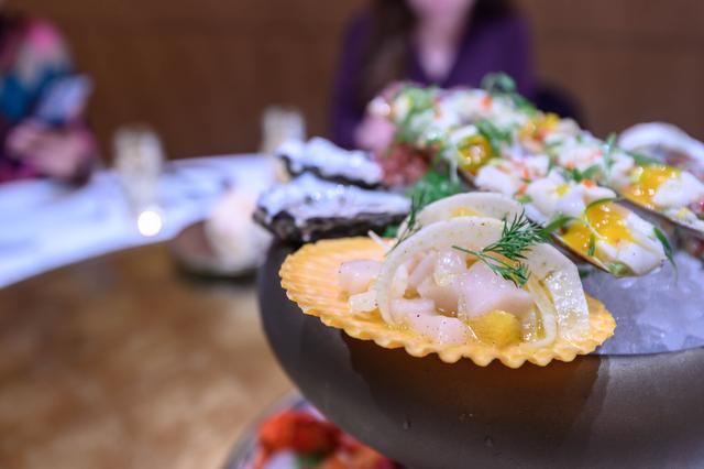 澳门氹仔地区,永利皇宫的美食太吸引人,外来客人也络绎不绝