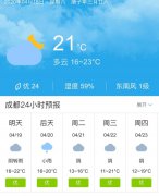 四川成都明天4月19日起未