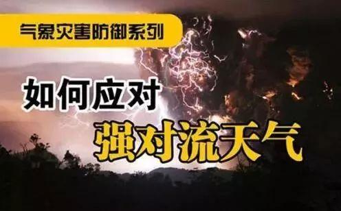 大家必须知晓的强对流小知识!