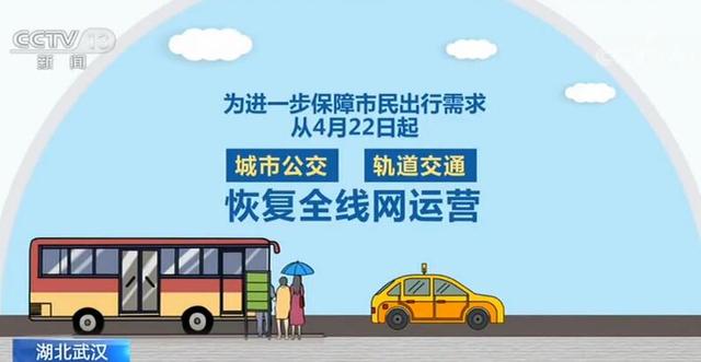 通车了！武汉城市公共交通22日起恢复全线网运营
