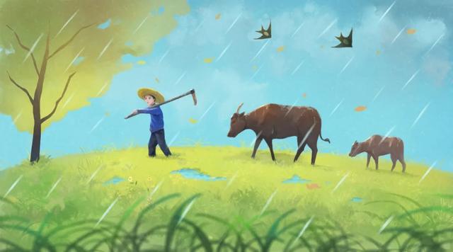 10首谷雨诗词,青山绿水,繁花开遍