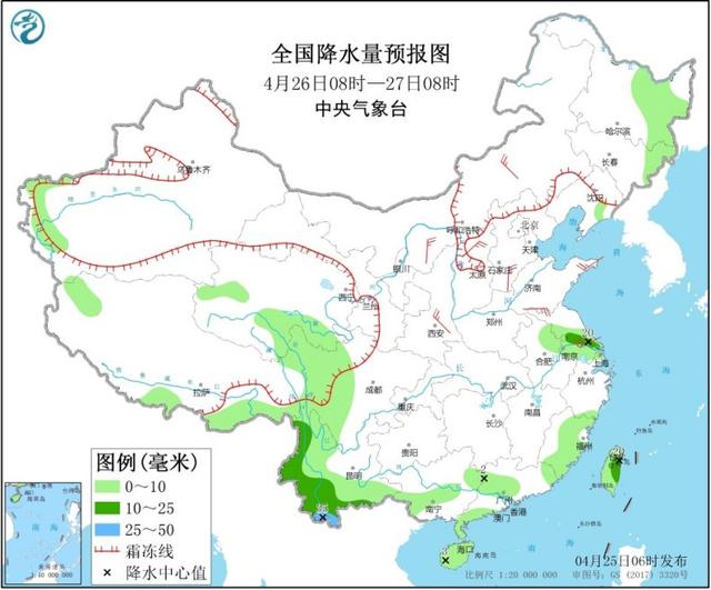 云南等地多阴雨天气  北方大部地区有大风