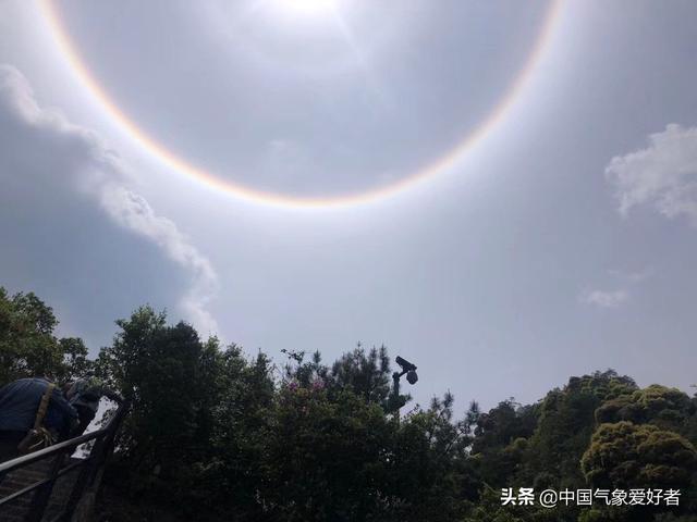 南方连续出现日晕,网友担心长江发大水!分析:没有必然联系