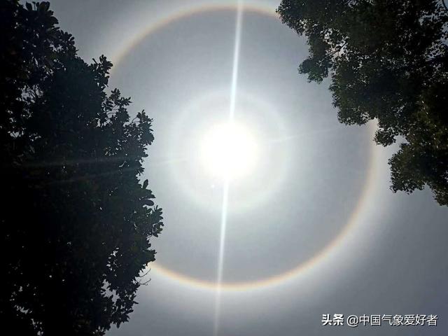 南方连续出现日晕,网友担心长江发大水!分析:没有必然联系