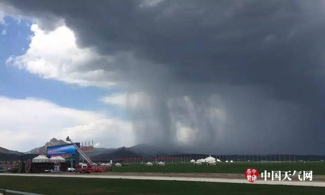 天空又出奇妙天象！雨幡了解吗？