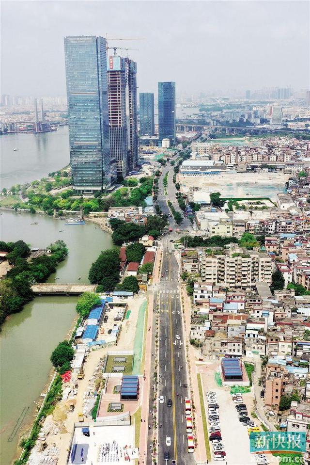 广州海珠区环岛路通车 南部主要交通脉络基本形成