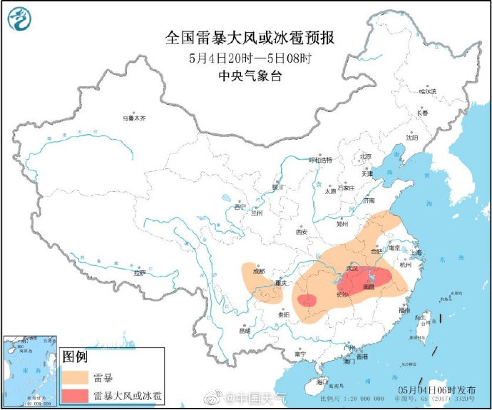 南方多地强对流来袭