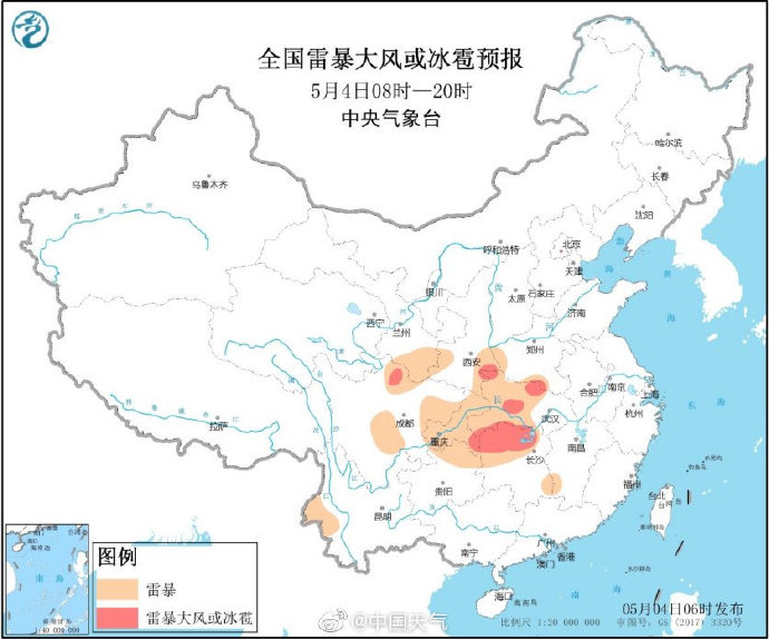 南方多地强对流来袭