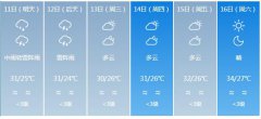 深圳市5月11日—16日期间天