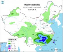 强降雨集中在东北和华南