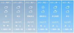 杭州市5月21日—26日期间天