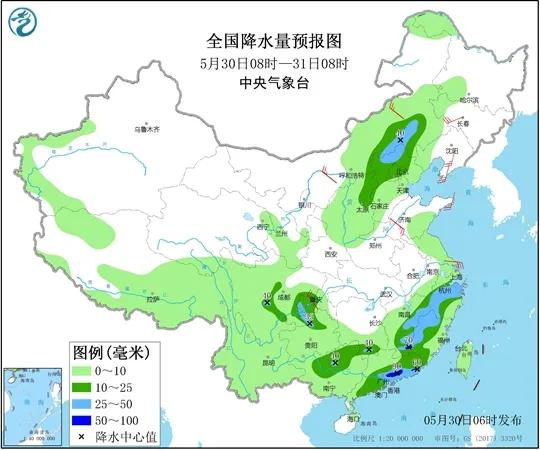 快讯！石家庄气象台发布明5月31的起未来5天天气预报