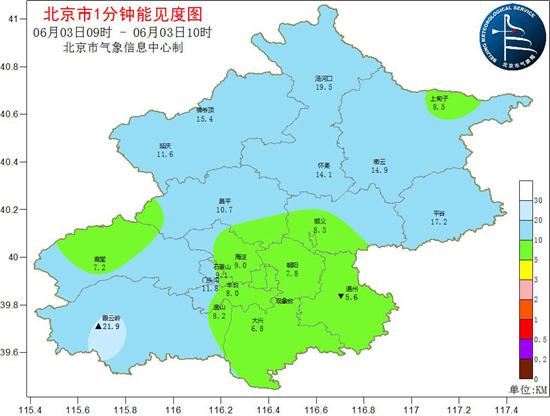 北京6月沙尘实属少见今年来北京平均沙尘日数较常年同期偏少