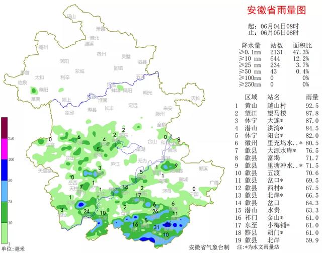 快讯!安徽省气象台发布今(5日)起未来三天天气预报