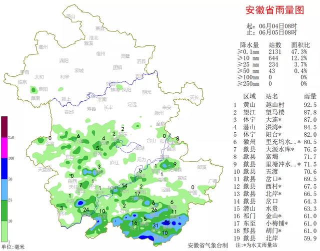 快讯！安徽省气象台发布今（5日）起未来三天天气预报